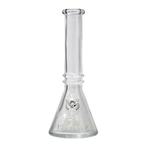 10" Blueberry Double Ring Soft Glass Beaker Bong