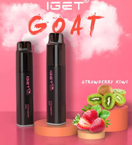 iGET GOAT VAPE 5000 PUFF – STRAWBERRY KIWI