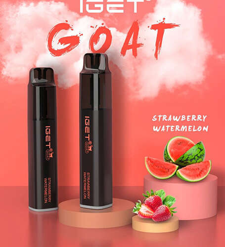 iGET GOAT VAPE 5000 PUFF – STRAWBERRY WATERMELON