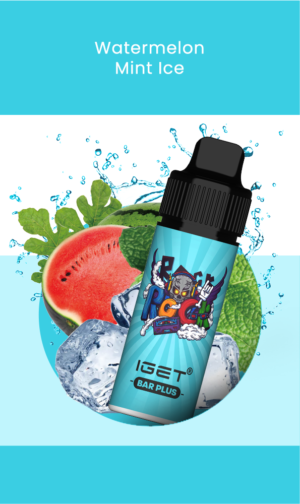 IGET BAR PLUS (6000 PUFFS) Watermelon Mint Ice