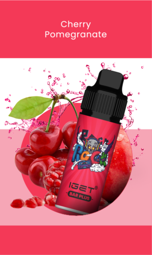 IGET BAR PLUS (6000 PUFFS) Cherry Pomegranate