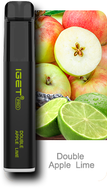 IGET PRO (5000 PUFFS) Double Apple Lime