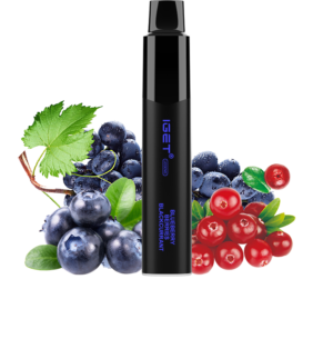 IGET LEGEND (4000 PUFFS) Blueberry Berries Blackcurrant