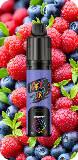 IGET BAR PLUS V4 (15000 PUFFS) Blueberry Raspberry