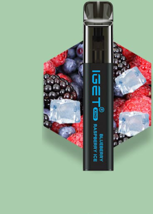 IGET KING (2600 PUFFS) Blueberry Raspberry Ice