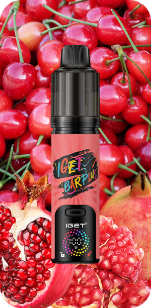 IGET BAR PLUS V4 (15000 PUFFS) Cherry Pomegranate