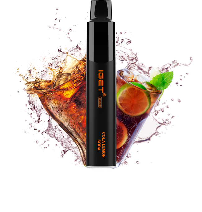 IGET LEGEND (4000 PUFFS) Cola Lemon Soda