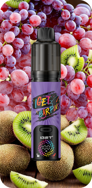 IGET BAR PLUS V4 (15000 PUFFS) Grape Kiwifruit