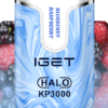 IGET HALO KP3000 Blueberry Raspberry