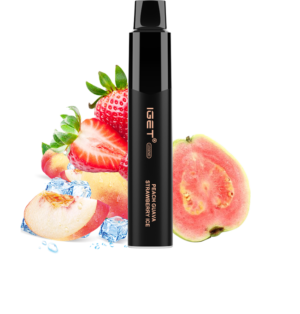 IGET LEGEND (4000 PUFFS) Peach Guava Strawberry Ice