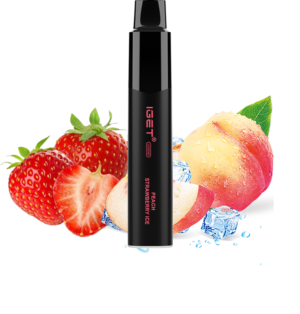 IGET LEGEND (4000 PUFFS) Peach Strawberry Ice