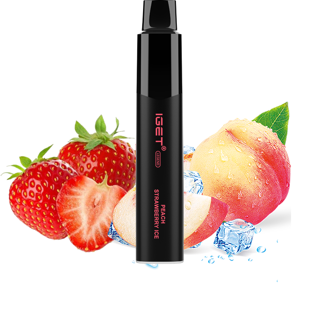 IGET LEGEND (4000 PUFFS) Peach Strawberry Ice