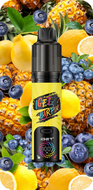 IGET BAR PLUS V4 (15000 PUFFS) Pineapple Lemon