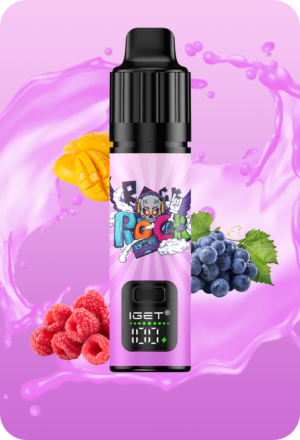 IGET BAR PLUS S3 (10000 PUFFS) Raspberry Grape Mango