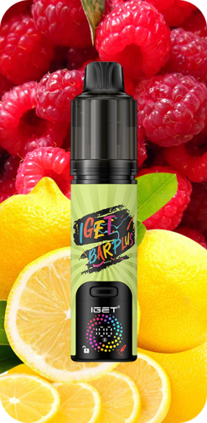 IGET BAR PLUS V4 (15000 PUFFS) Raspberry Lemon