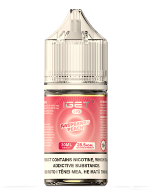 IGET LIQ (10000 PUFFS) (4000 PUFFS) Raspberry Peach