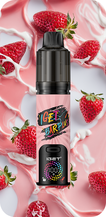 IGET BAR PLUS V4 (15000 PUFFS) Strawberry Custard