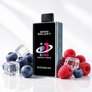 BIMO Galaxy 30000 Puffs Blue Razz Ice