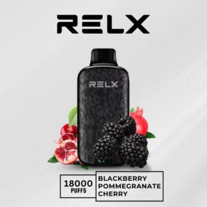 RELX Sparta 18000 Puffs Blackberry Pomegrante Cherry