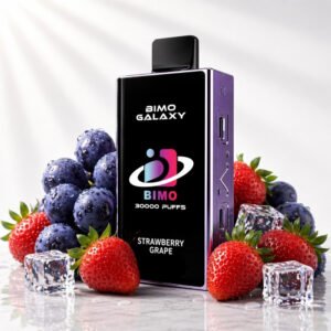BIMO Galaxy 30000 Puffs Strawberry Grape